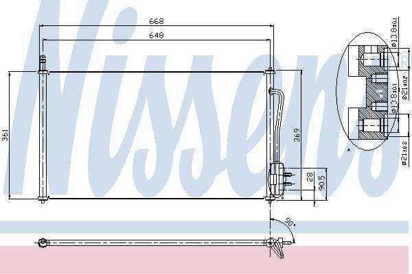 Nissens 94432 Cooler Module 94432