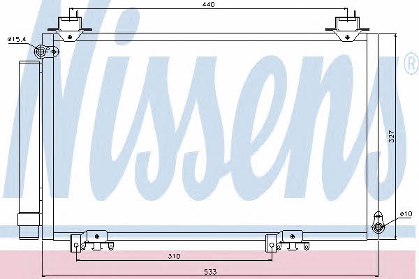 Nissens 94516 Cooler Module 94516