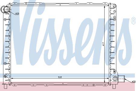 Nissens 62326 Radiator, engine cooling 62326