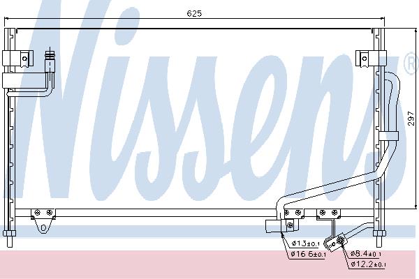 Nissens 94687 Cooler Module 94687