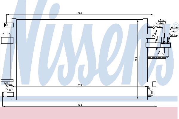 Nissens 94801 Cooler Module 94801