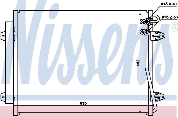 Nissens 94832 Cooler Module 94832