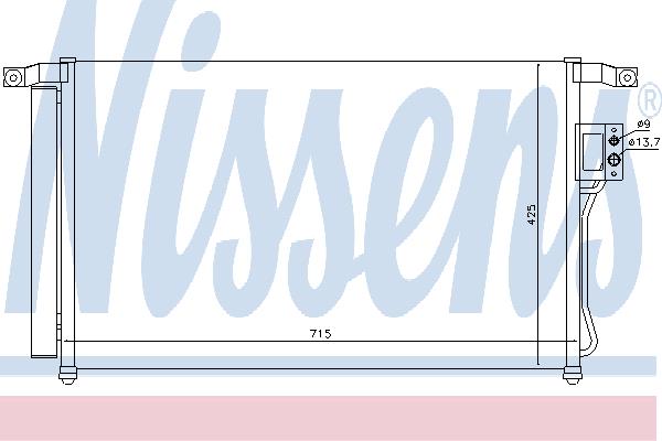 Nissens 94869 Cooler Module 94869