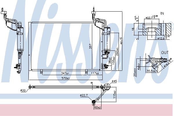 Nissens 940526 Cooler Module 940526