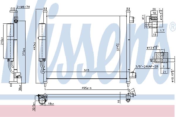 Nissens 940600 Cooler Module 940600