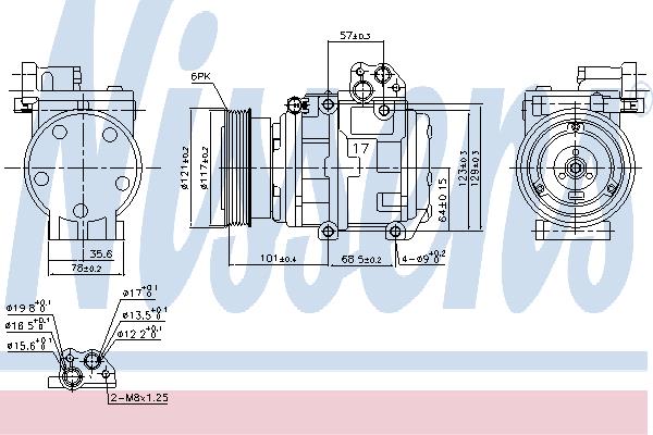 Nissens 890234 Compressor 890234