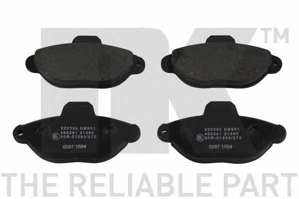 NK 222335 Brake Pad Set, disc brake 222335