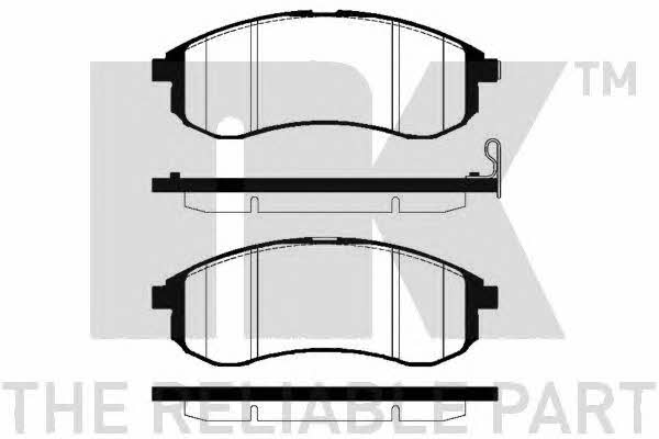 NK 223031 Brake Pad Set, disc brake 223031