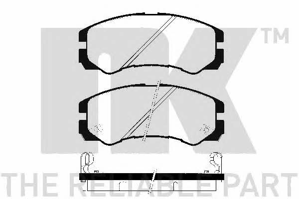 NK 223621 Brake Pad Set, disc brake 223621