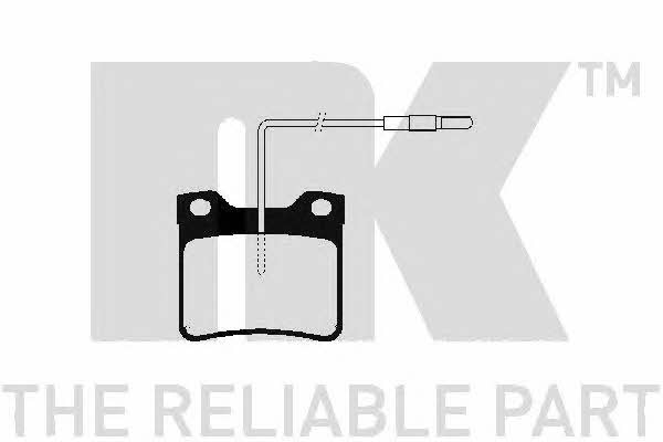 NK 223719 Brake Pad Set, disc brake 223719