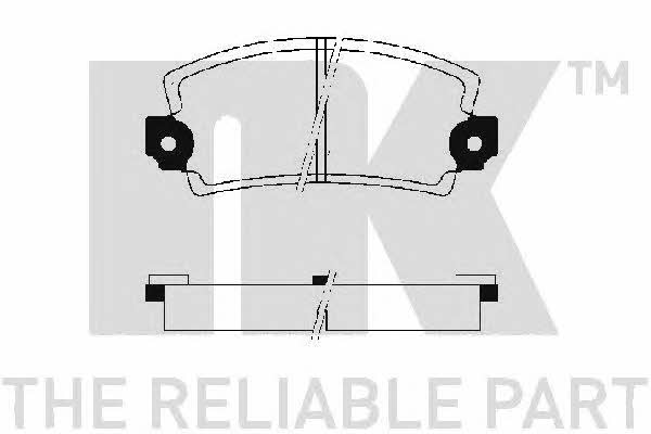NK 223932 Brake Pad Set, disc brake 223932
