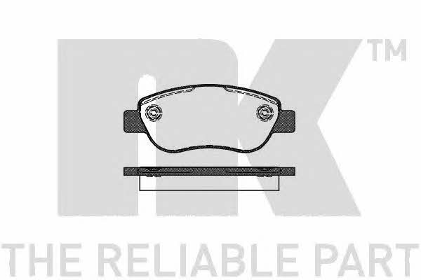 NK 223954 Brake Pad Set, disc brake 223954