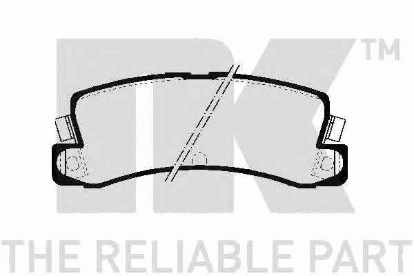 NK 224517 Brake Pad Set, disc brake 224517