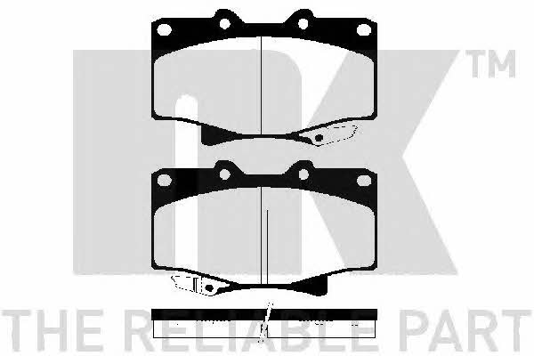 NK 224539 Brake Pad Set, disc brake 224539