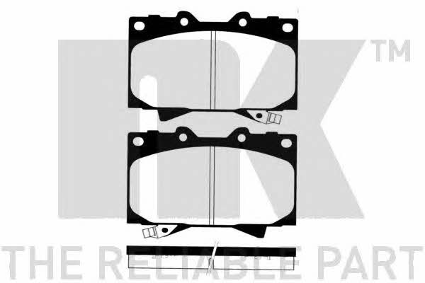 NK 224548 Brake Pad Set, disc brake 224548