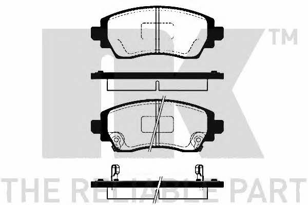 NK 224565 Brake Pad Set, disc brake 224565