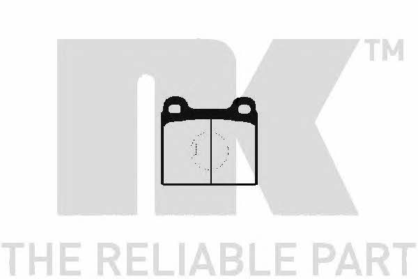 NK 224704 Brake Pad Set, disc brake 224704