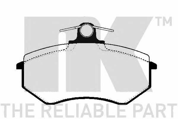 NK 224727 Brake Pad Set, disc brake 224727