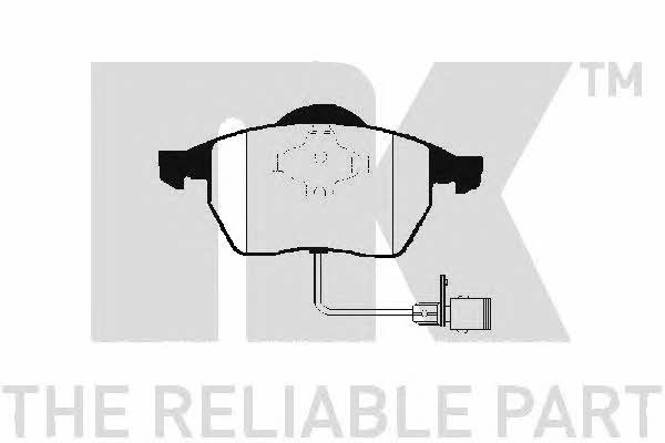 NK 224729 Brake Pad Set, disc brake 224729