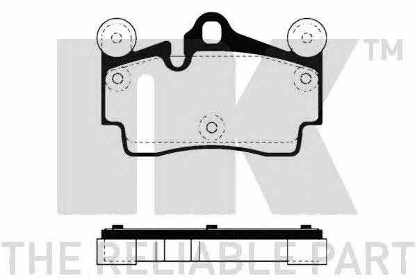 NK 224773 Brake Pad Set, disc brake 224773