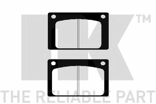 NK 224802 Brake Pad Set, disc brake 224802