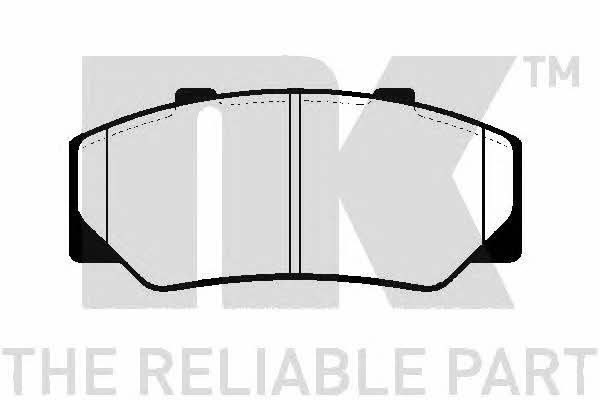 NK 224805 Brake Pad Set, disc brake 224805