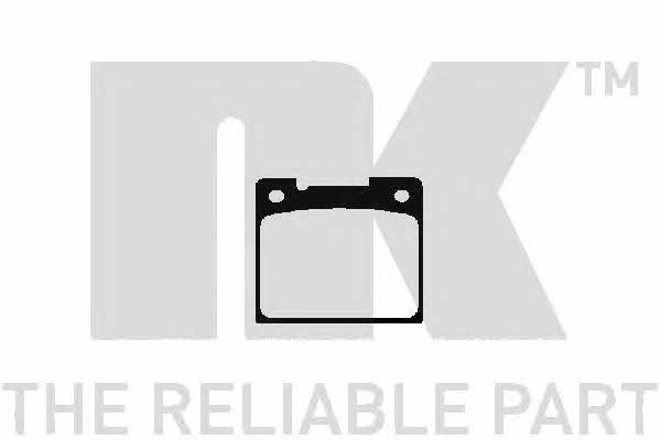 NK 224813 Brake Pad Set, disc brake 224813