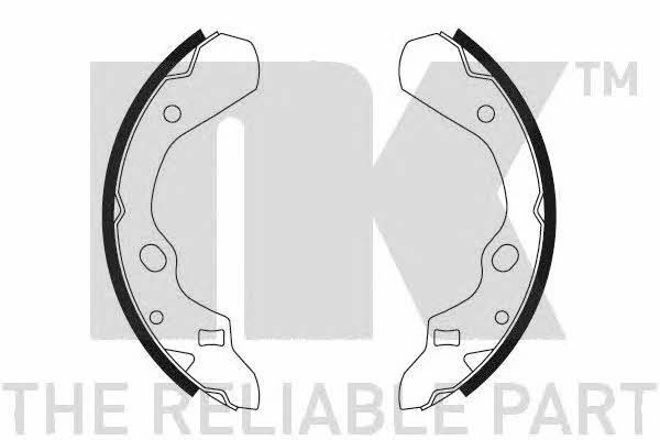 2732500 NK Brake shoe set