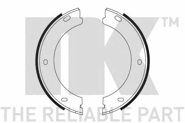 NK 2737522 Parking brake shoes 2737522