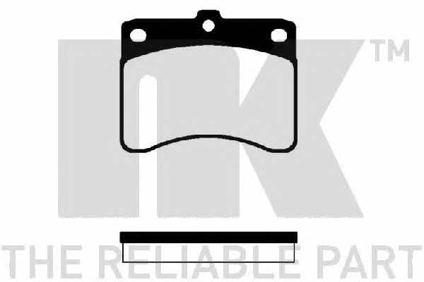 NK 225107 Brake Pad Set, disc brake 225107