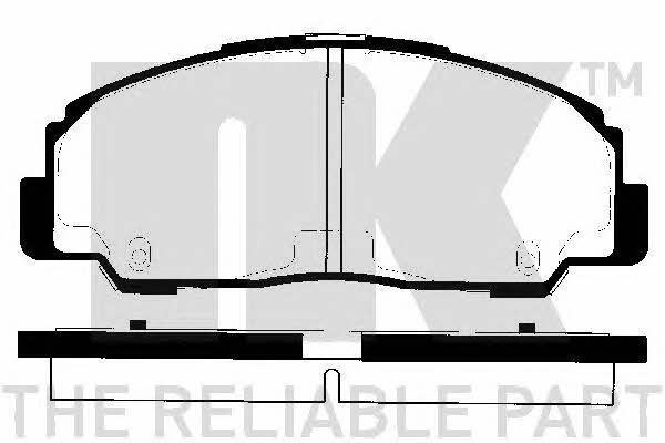 NK 225110 Brake Pad Set, disc brake 225110