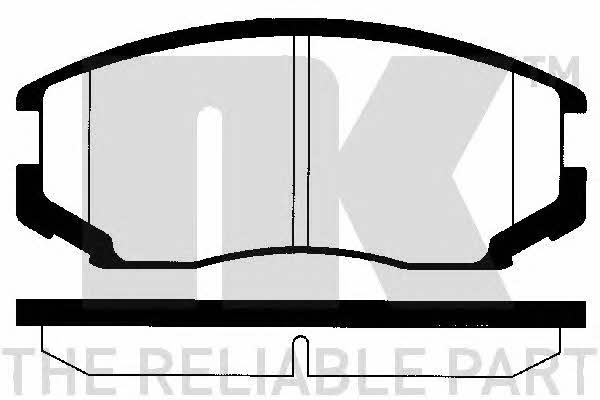 NK 225111 Brake Pad Set, disc brake 225111