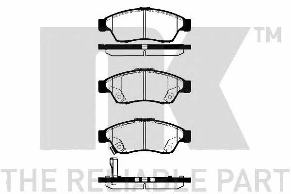 NK 225215 Brake Pad Set, disc brake 225215