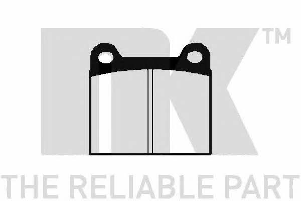 NK 229906 Brake Pad Set, disc brake 229906
