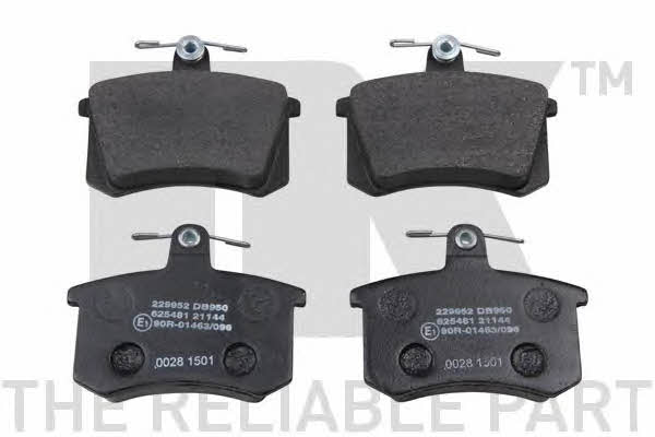 NK 229952 Brake Pad Set, disc brake 229952