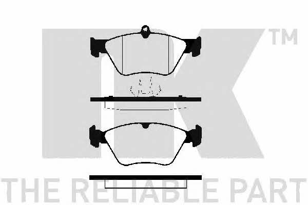 NK 229978 Brake Pad Set, disc brake 229978