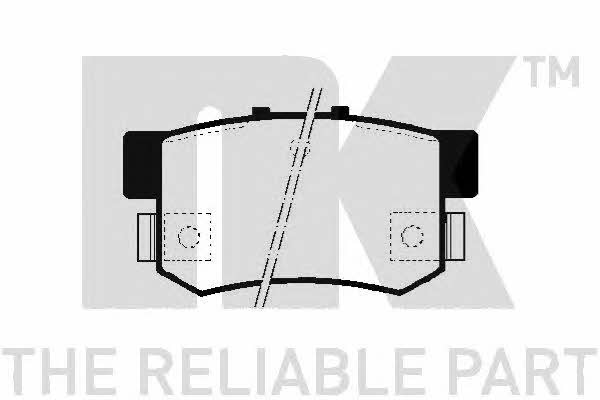 NK 229980 Brake Pad Set, disc brake 229980