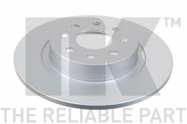 Rear brake disc, non-ventilated NK 312351