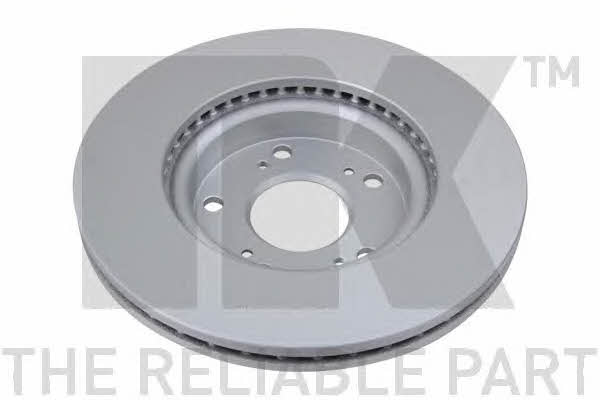 NK 312636 Front brake disc ventilated 312636