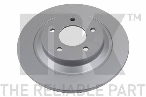 NK 313261 Rear brake disc, non-ventilated 313261