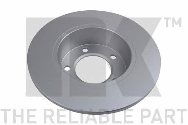 NK 313643 Rear brake disc, non-ventilated 313643