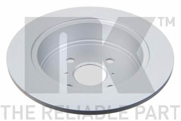 Rear brake disc, non-ventilated NK 314581