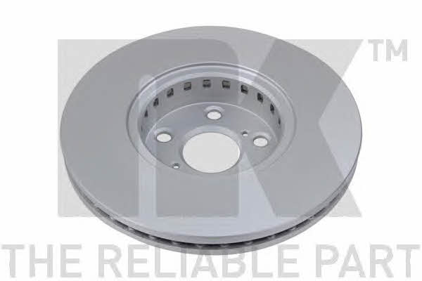 NK 314595 Front brake disc ventilated 314595