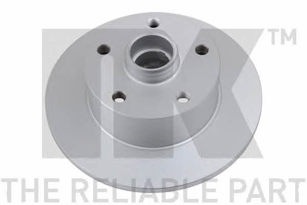 NK 314757 Rear brake disc, non-ventilated 314757