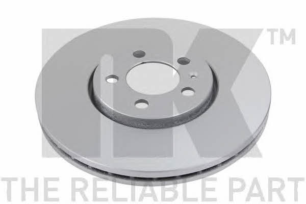 NK 314760 Front brake disc ventilated 314760