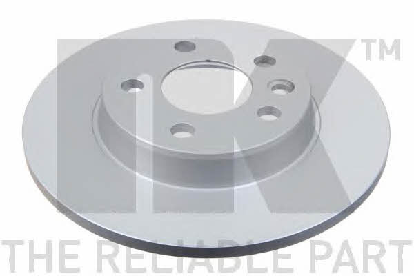 Rear brake disc, non-ventilated NK 314767