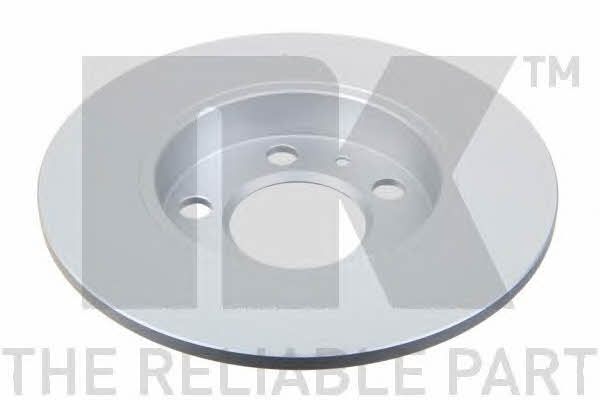 Rear brake disc, non-ventilated NK 314779