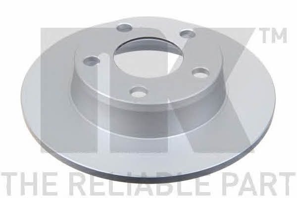 Rear brake disc, non-ventilated NK 314784