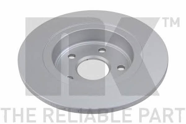 NK 315014 Rear brake disc, non-ventilated 315014