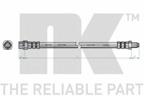 NK 851517 Brake Hose 851517